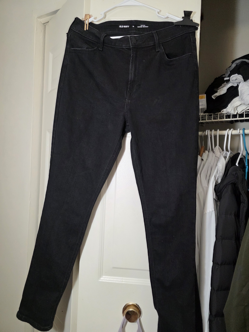 Old Navy Women's Black Slim Jeans